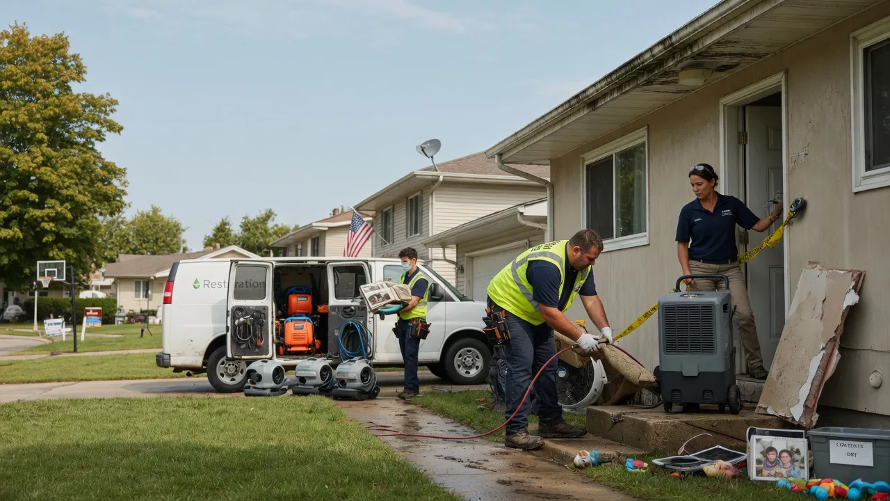 Water Damage Restoration in East Liberty, OH near me